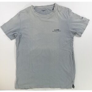 Blanc Bleu K-55 Gray T Shirt Mens XL Designer Casual Streetwear